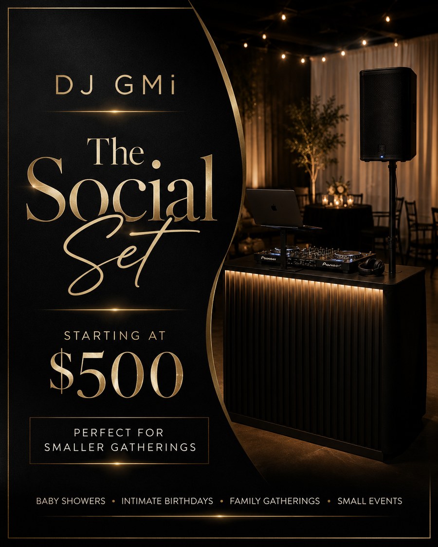 The Social Set — DJ GMi package starting at $500